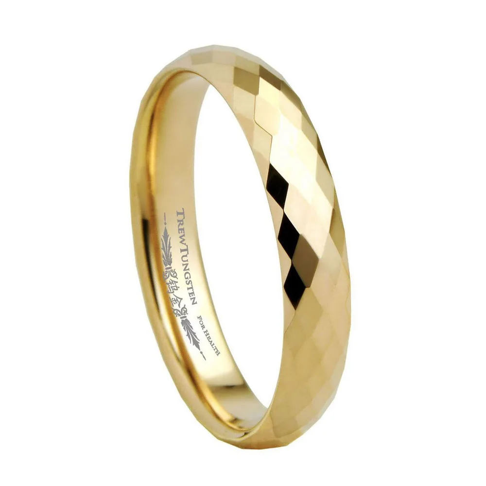 

288 DiamondFaceted Style Women's Tungsten Band Width - 3.5mm /TURI0002RL /customize engraved