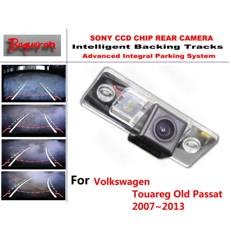 for Volkswagen Touareg Old Passat 20072013 CCD Car Backup Parking Camera Intelligent Tracks