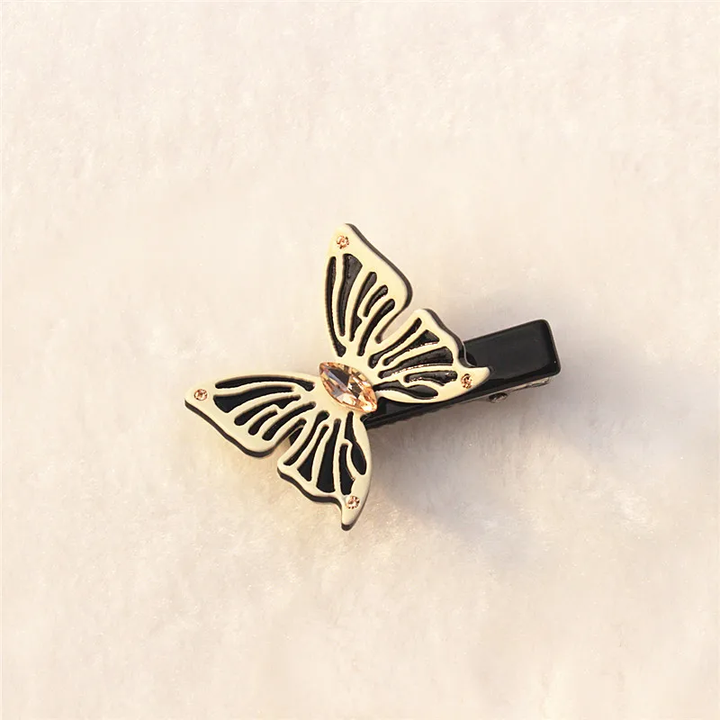 

Buena Cute Butterfly Hairpins Hair Clip Cellulose Acetate Mini Butterfly Hair Clips for Girl SD001 Small Clips for Women