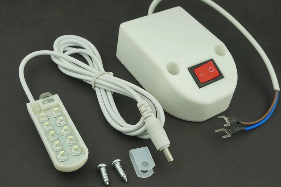 10LED Light Task Магнитная Базовая лампа для компьютеризированной швейной машины квилтинга