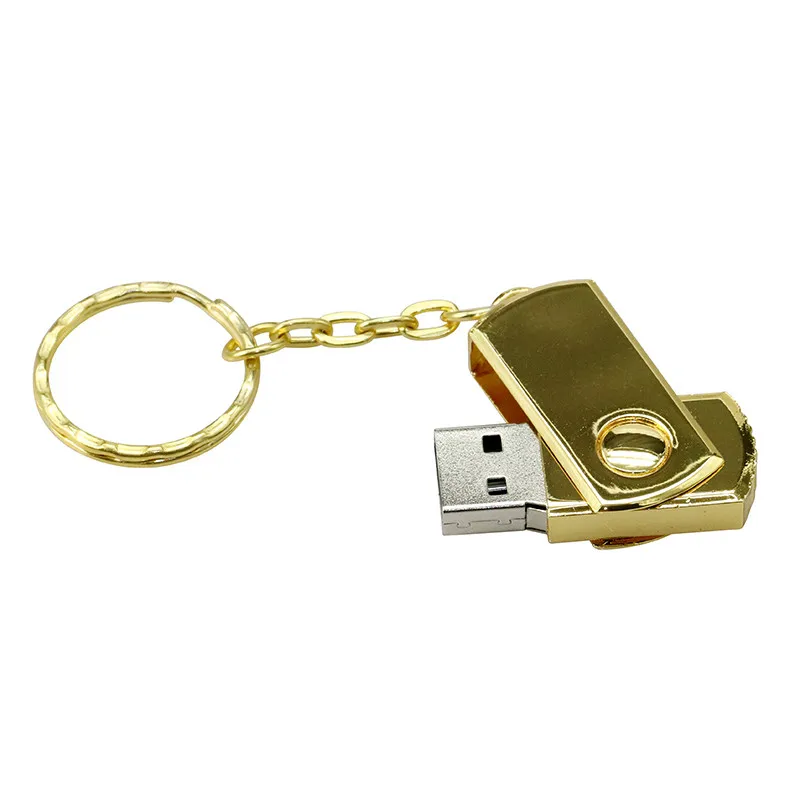 Металл высокой скорость флеш-накопитель USB 3,0 мини накопитель 64 Гб 32 флешки 16 8 USB 4 подарок реального ёмкость