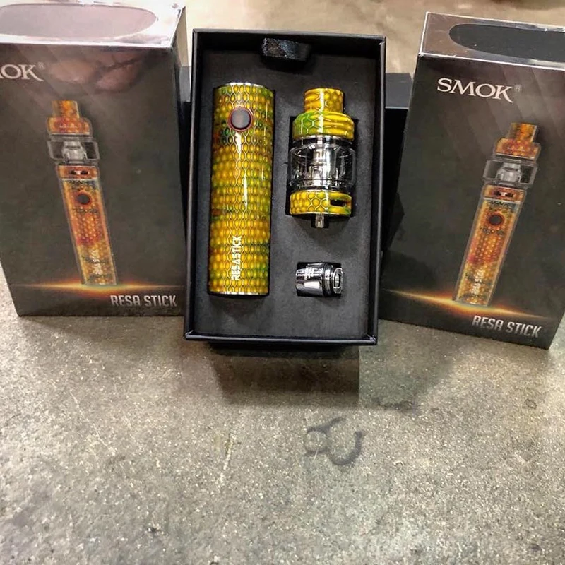 Набор стикеров SMOK Resa 2000 мА/ч встроенный аккумулятор 7 5 мл детский бак V8 сетчатая