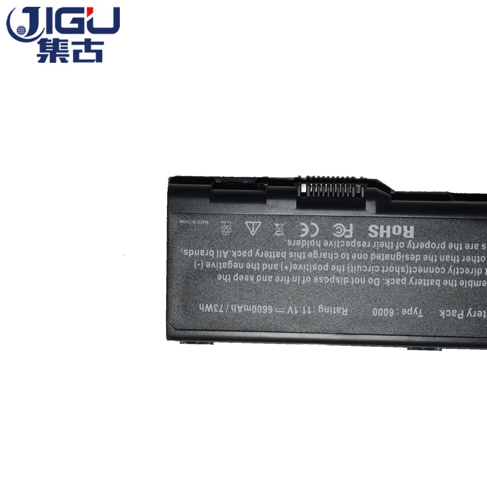 JIGU 6600Mah Replacement Laptop Battery YF976 Y4873 U4873 G5266 G5260 F5635 D5318 C5974 312-0455 312-0429 For Dell Inspiron 6000