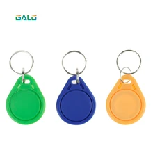 10 шт. 13,56 МГц RFID MF Классический 1k брелоки ISO14443A контроль доступа ключ карты жетон тег смарт-ключа-цвет ful