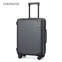 CHENGZHI 2" 24" 28 дюймов ABS чемодан на колёсиках Spinner Для мужчин чемодан колеса женщин Тележка дорожные сумки на колесиках