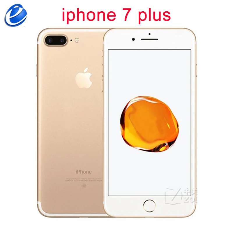 Оригинальный сотовый телефон Apple iPhone 7 plus экран 5 дюйма 32 ГБ/256 ГБ IOS 4G LTE сканер