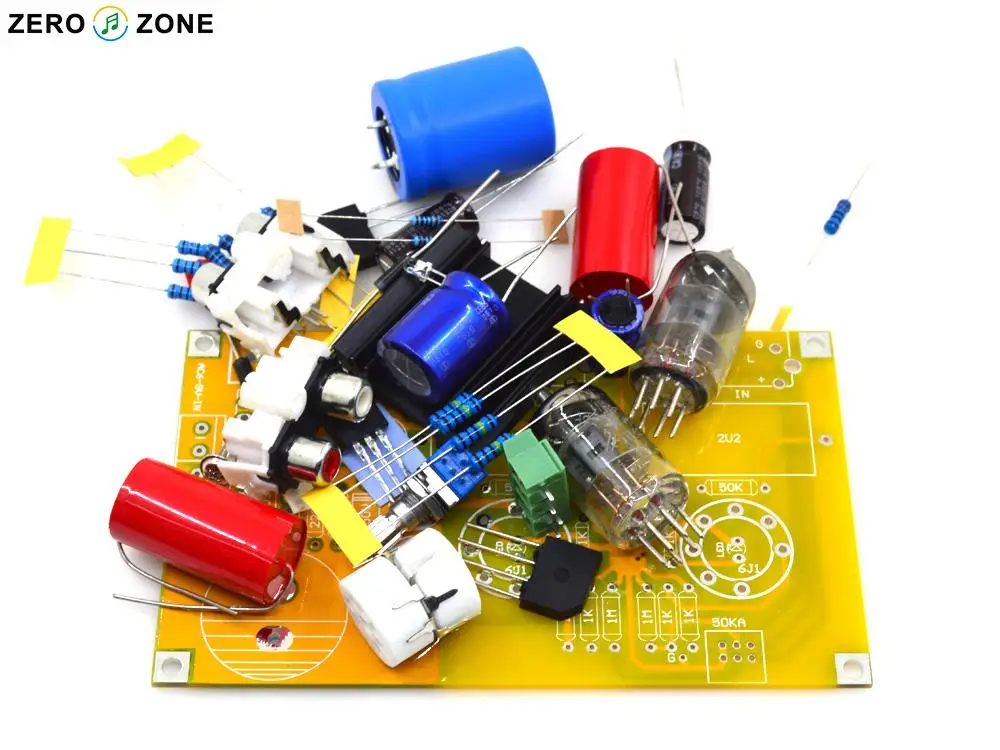 GZLOZONE DIY Hifi PRT 01A 6J1 трубный набор предусилителя/стерео вакуумные трубки