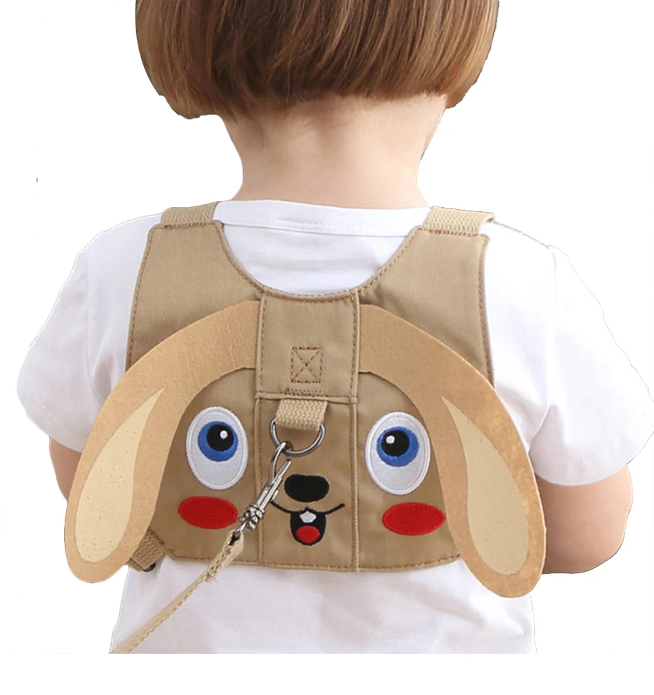 Детский рюкзак с ремнем с защитой от потери, Хорошо спроектированный для малышей, для прогулок, для детей, для детей, с рисунком, для безопасности, для детей