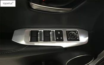 

Lapetus Matte Interior Refit For LEXUS NX 200 300h 2015 - 2020 Door Handle Surround Window Switch Panel Cover Trim Accessories