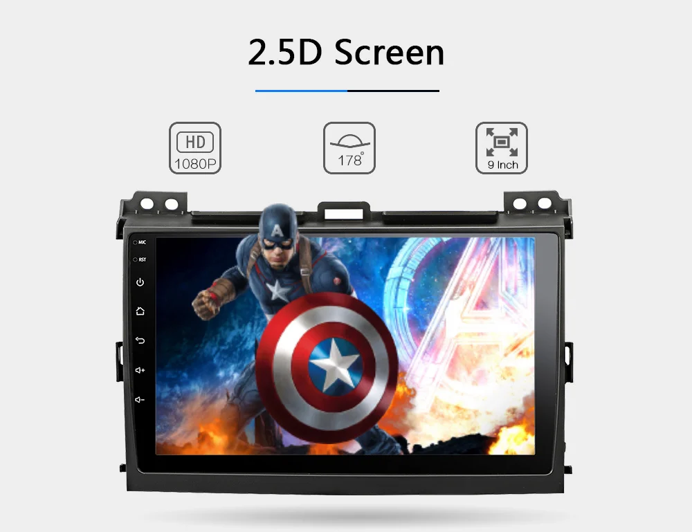 Perfect Funrover DSP 4+64G android 9.02 din Car Radio Multimedia Video Player Navigation GPS For Toyota LAND CRUISER Prado 120 2003-2009 2 Perfect Funrover DSP 4+64G android 9.02 din Car Radio Multimedia Video Player Navigation GPS For Toyota LAND CRUISER Prado 120 2003-2009 2