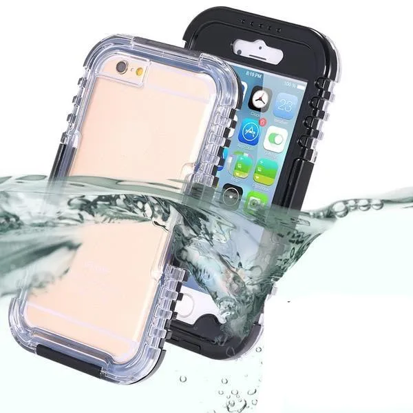 IP-68 Водонепроницаемый Heavy Duty Hybrid плавание Dive чехол для Apple iPhone 6 plus вода/грязь/ударопрочный телефон сумка для iPhone6 4,7