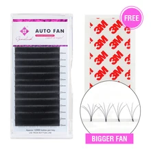 Genielash, 1 сек, автоматический вентилятор, ресницы, объем, легкий вентилятор, ресницы для наращивания, норковые ресницы, самоподтягивающиеся ресницы, быстрое наращивание ресниц