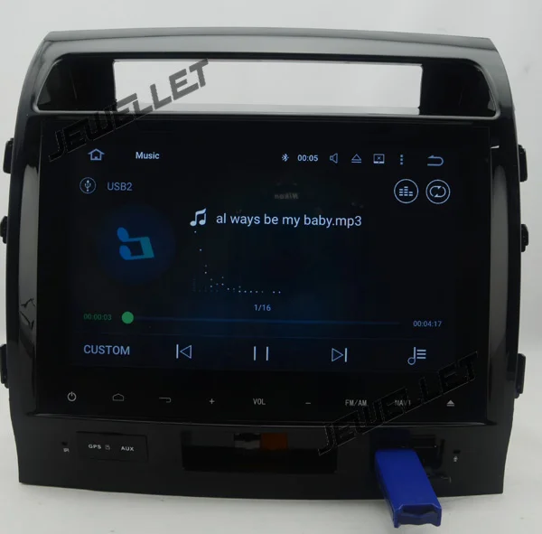 Perfect 9" 10.1" Quad core Android 9.0 Car DVD GPS radio Navigation for Toyota Land cruiser Roraima 2008-2015 6