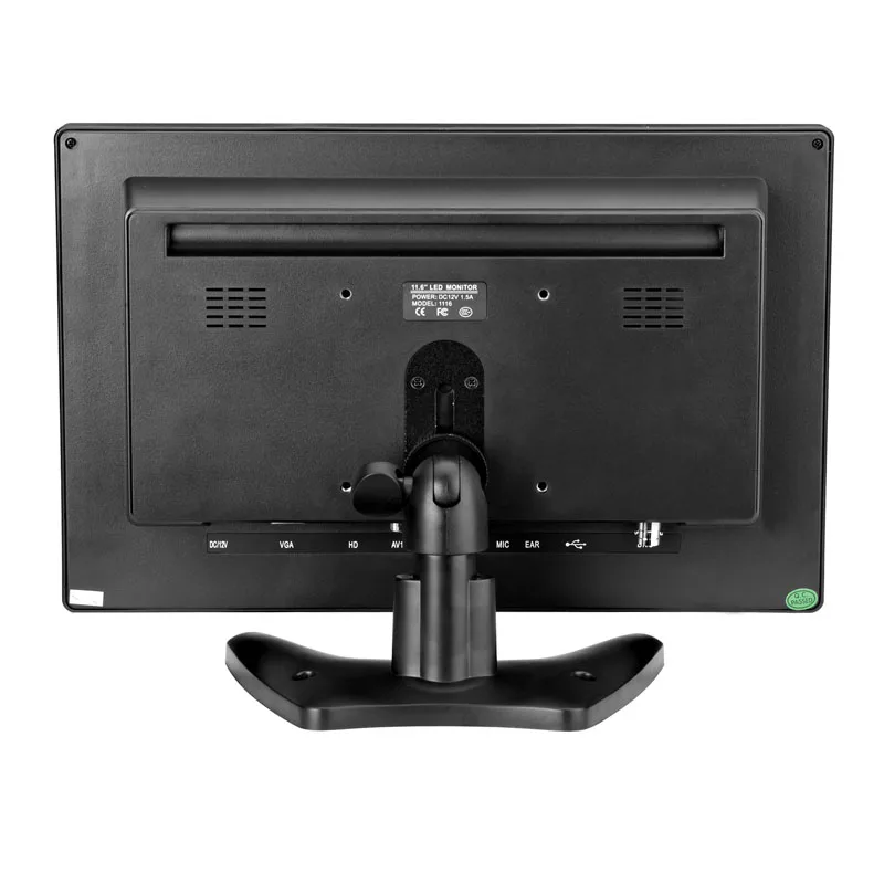 11.6 Inch TFT LCD HD Monitors 1366x768 Resolution HDMI VGA BNC AV Input For Computer DSLR DVD PC CCTV Camera with Speaker