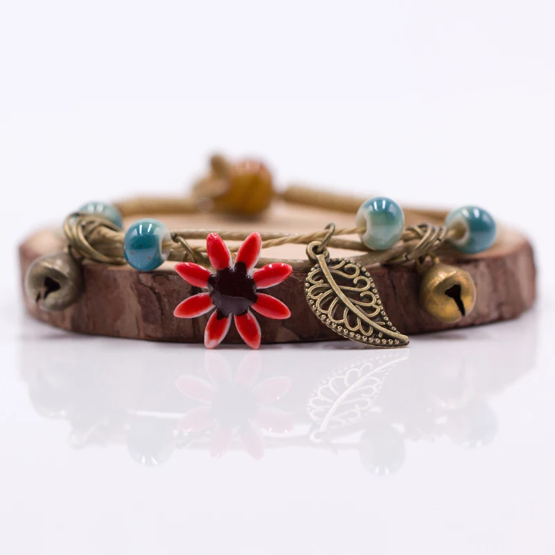 Artware Sra Sra Retro Cerámica Hecha A Mano Pulsera Diy Artware Sra Sra Retro Cerámica Hecha A Mano Pulsera Diy