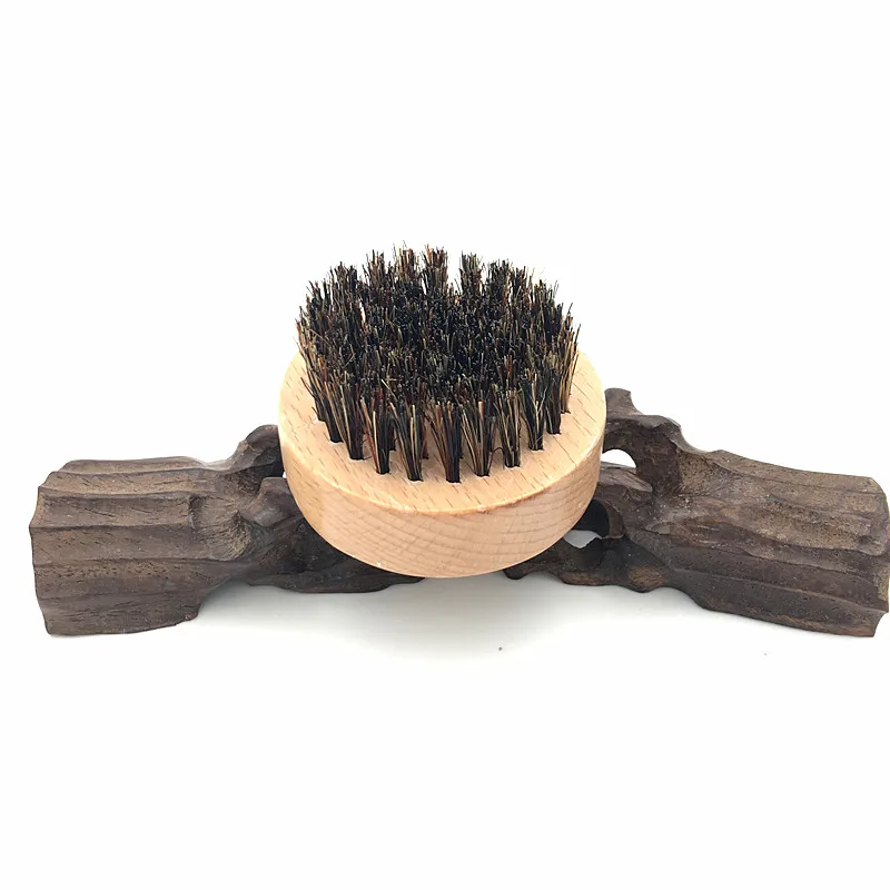 Buy Real Boar Bristles Wooden Shaving Brush Portable