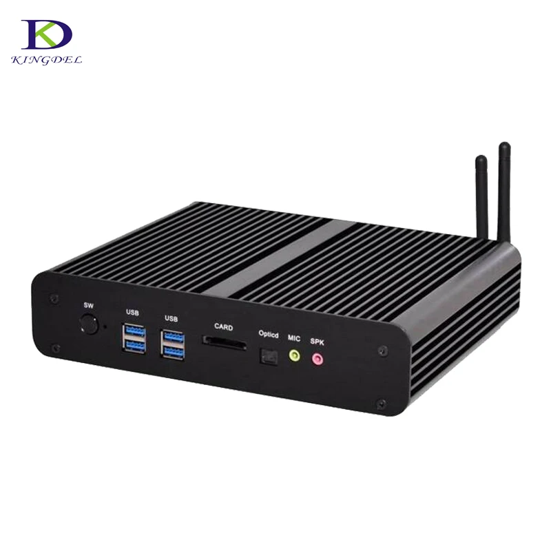 Windows 10 Mini pc i7 5550U i7 4500U 4600U Barebone HTPC Intel Nuc Fanless Computer Broadwell