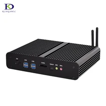 Windows 10 mini pc i7 i7 4500u 5550u 4600u barebone htpc intel nuc безвентиляторный компьютер бродуэлла графика hd 5500 неттоп pc wi-fi
