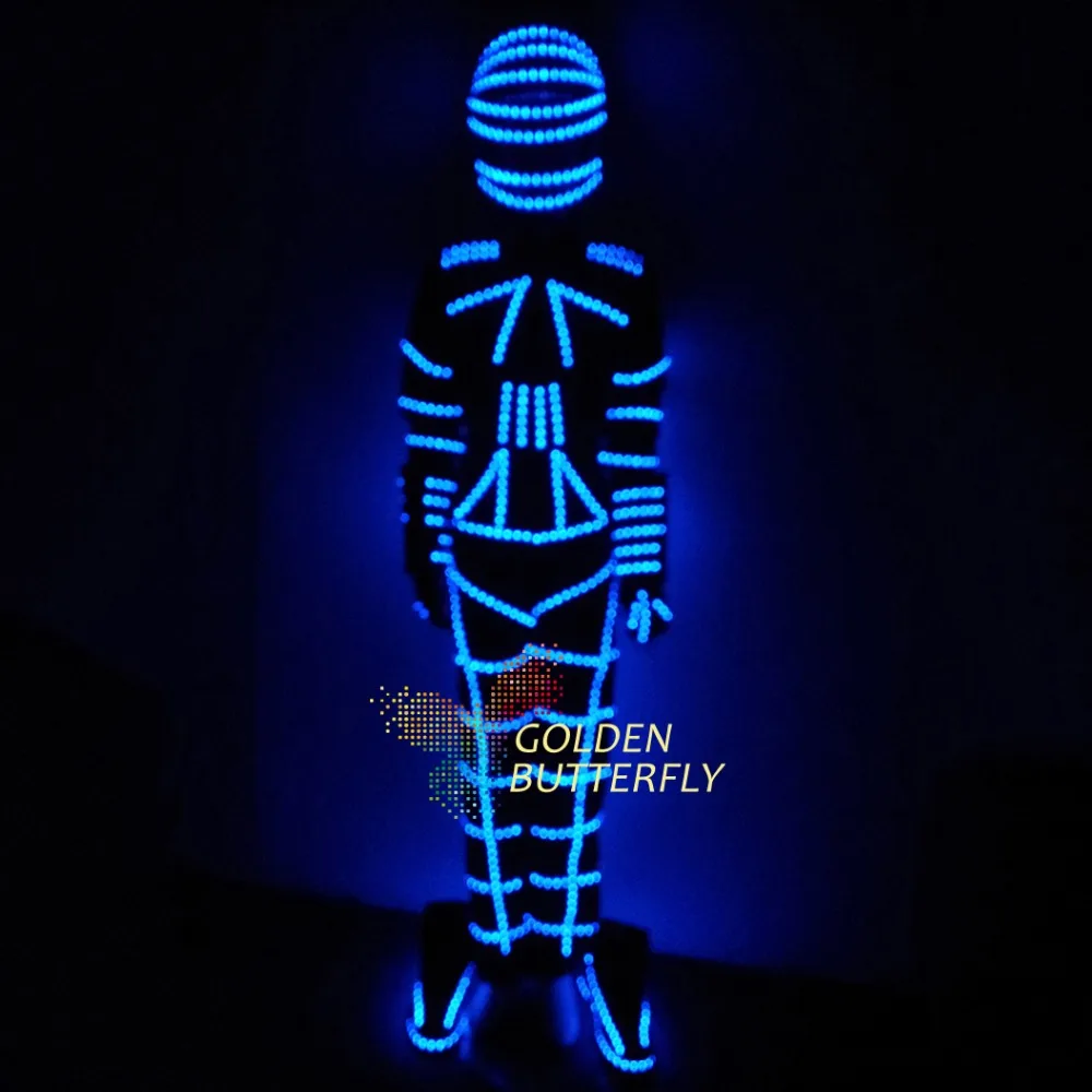 Светодиодный одежда световой Костюмы Светящиеся светодиодный костюмы 2017 Горячая Fashion Show Для мужчин светодиодный брюки танец Аксессуары;