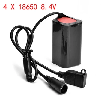 

GTF 6400mAh 1A battery 8.4V T6 lamp L2 lamp 18650 special mountain lithium batteries