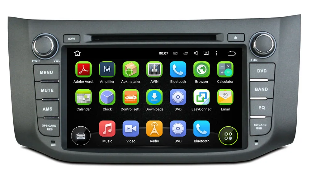 Flash Deal 9" Android Car DVD Player with GPS WIFI,Audio Radio Stereo,Car multimedia for NISSAN SYLPHY 2012/Sentra/Pulsar/Bluebird Sylphy 1