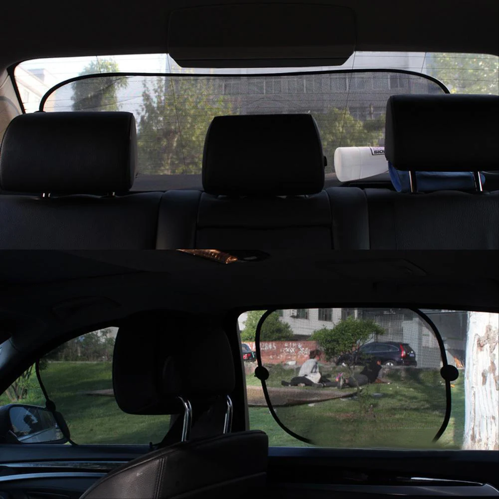 Автомобильное боковое заднее стекло авто солнцезащитный козырек щит сетка экран детское автомобильное сиденье Горячая
