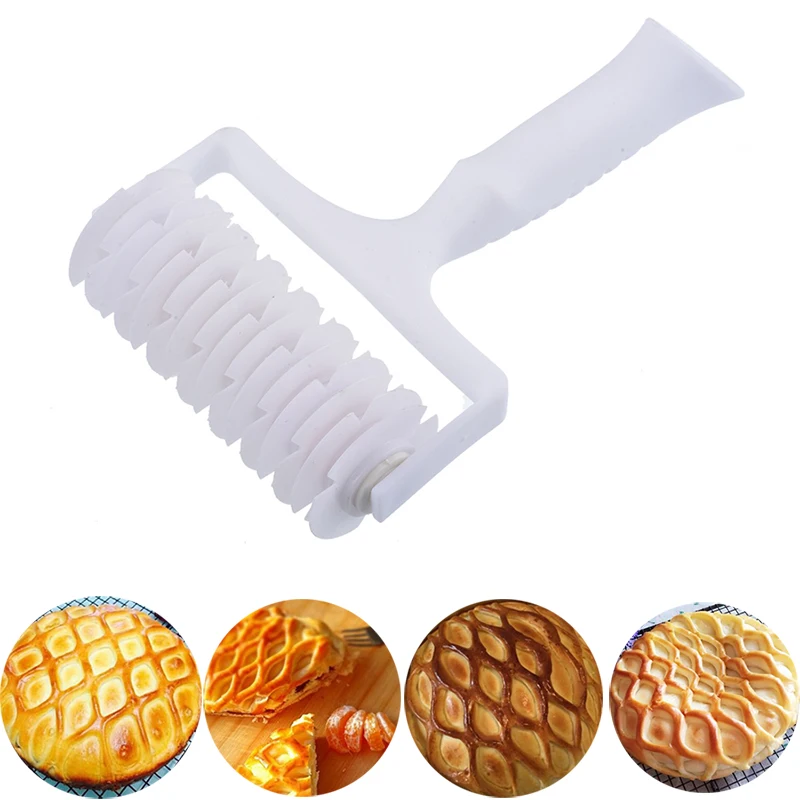 Hoomall Plastic Roller Cutter Crust Baking Tool For Cookie Pie Pizza Pastry Lattice Craft Cake Tools Creative Kitchen Gadgets | Дом и сад