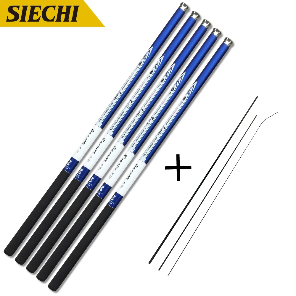 

Telescopic Carbon Fiber Super Hard Ultra Light Carp Fishing Pole Stream Fishing Rod 3.6m-7.2m