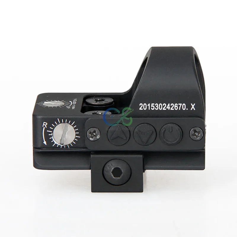 Escopo para Caça ao ar Escopo com 1x 2 tipo de Montagem Canis Latrans Rifle Dot Livre Gs1-0345 2.5-10x26 Red 12 para caça ao ar livre gs1-0345