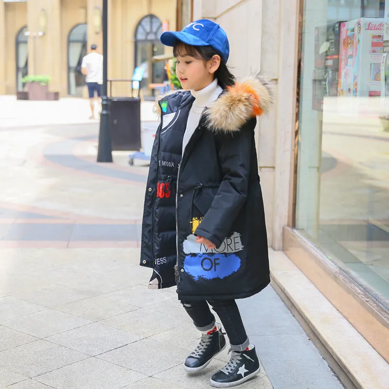 2018 Girls Winter Coat Children Jackets Cotton Parkas Kids Winter Outerwear Coats Thickened Warm Jacket Baby B Coat outerwear 2018 Girls Winter Coat Children Jackets Cotton Parkas Kids Winter Outerwear Coats Thickened Warm Jacket Baby B Coat outerwear