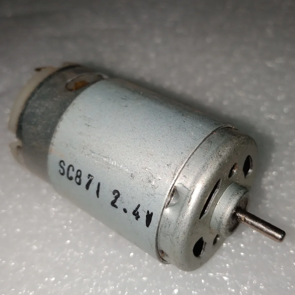 

390 dc motor DC7.2V high power high speed motor DIY vehicle model mini permanent magnet powerfull free shipping