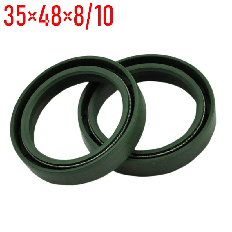

35*48*8/10 Motorcycle Front Fork Damper Oil Seals Set for HONDA CR80R CR125M CRF150F XR200 XR200R XL250 for SUZUKI RM80 DR200SE