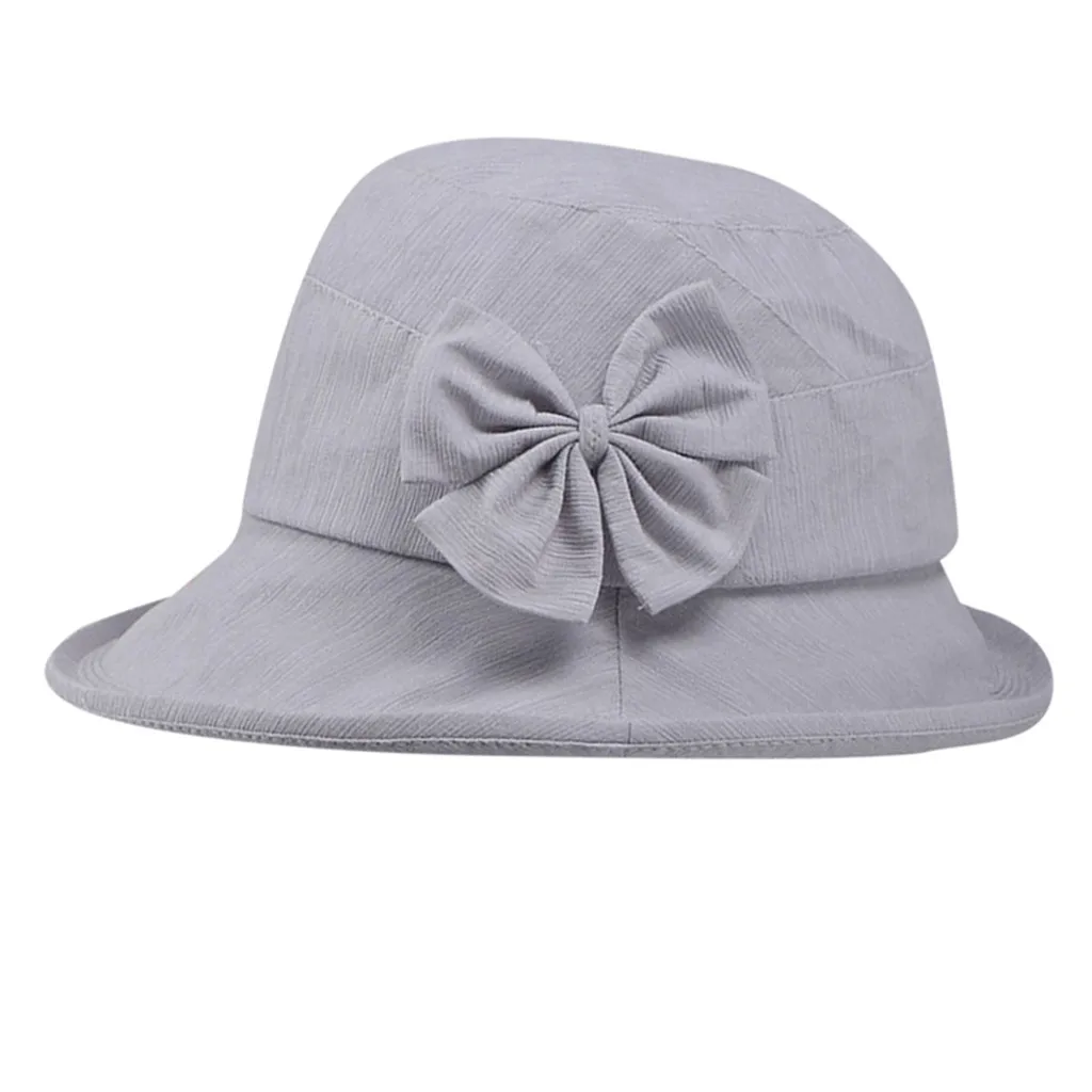 Для женщин foldablehat бантом модная летняя шляпа Широкий Леди Рыбацкая шляпа Открытый Чай вечерние beach Sun Hat Кепки# G6