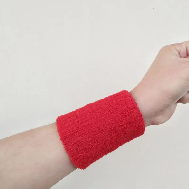 1 шт. яркие красочные унисекс теплые полотенца Sweatband Скоба для запястья обмотка и изоляция