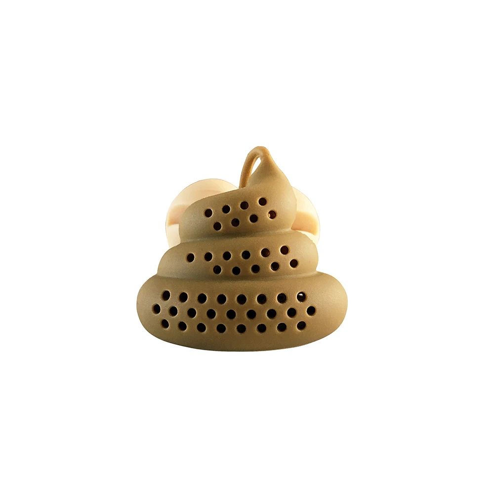 

Prank Funny Pooping Shit Silicone Tea Infuser Strainers Filter