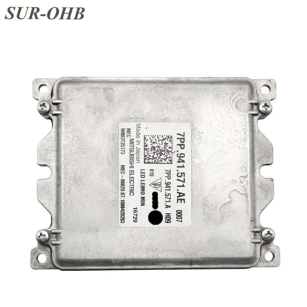 A8 D5 7PP941571AE с матрицей фар W003T25173 Оригинальные Подержанные светодиодные фары 7PP 941 571