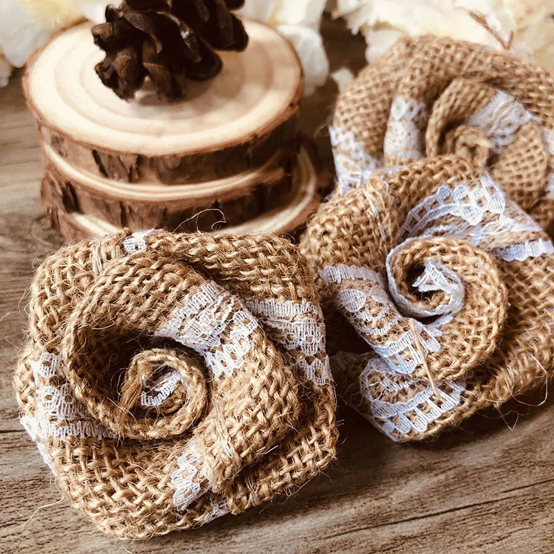 burlap lace flower (1)