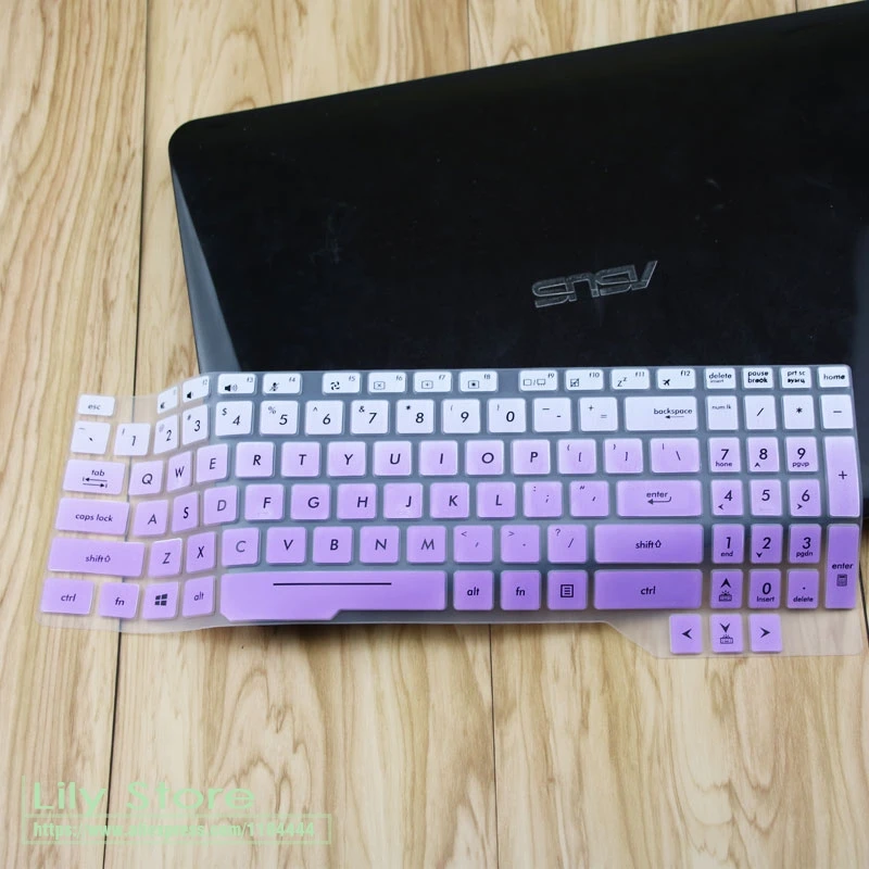 Для Asus TUF Gaming FX504 FX504GE FX504GD FX504GM FX504G FX503 FX503VD 15 дюймов 15,6 ''силиконовый защитный чехол для клавиатуры ноутбука