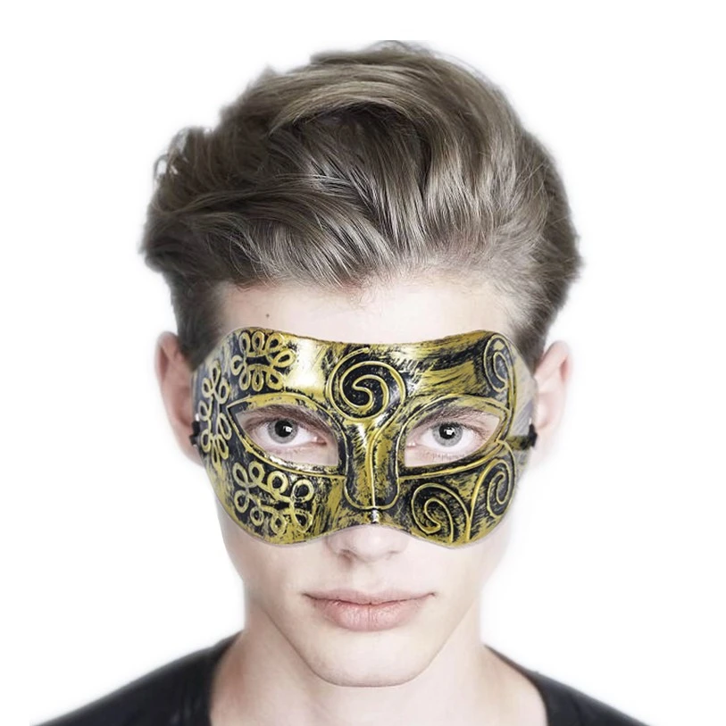 Halloween Dance Party Ball Vintage Mask Half Face Eye Mask For