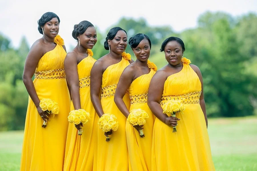 Sexy Une Épaule De Mariage Partie Robes Plus La Taille de Demoiselle D