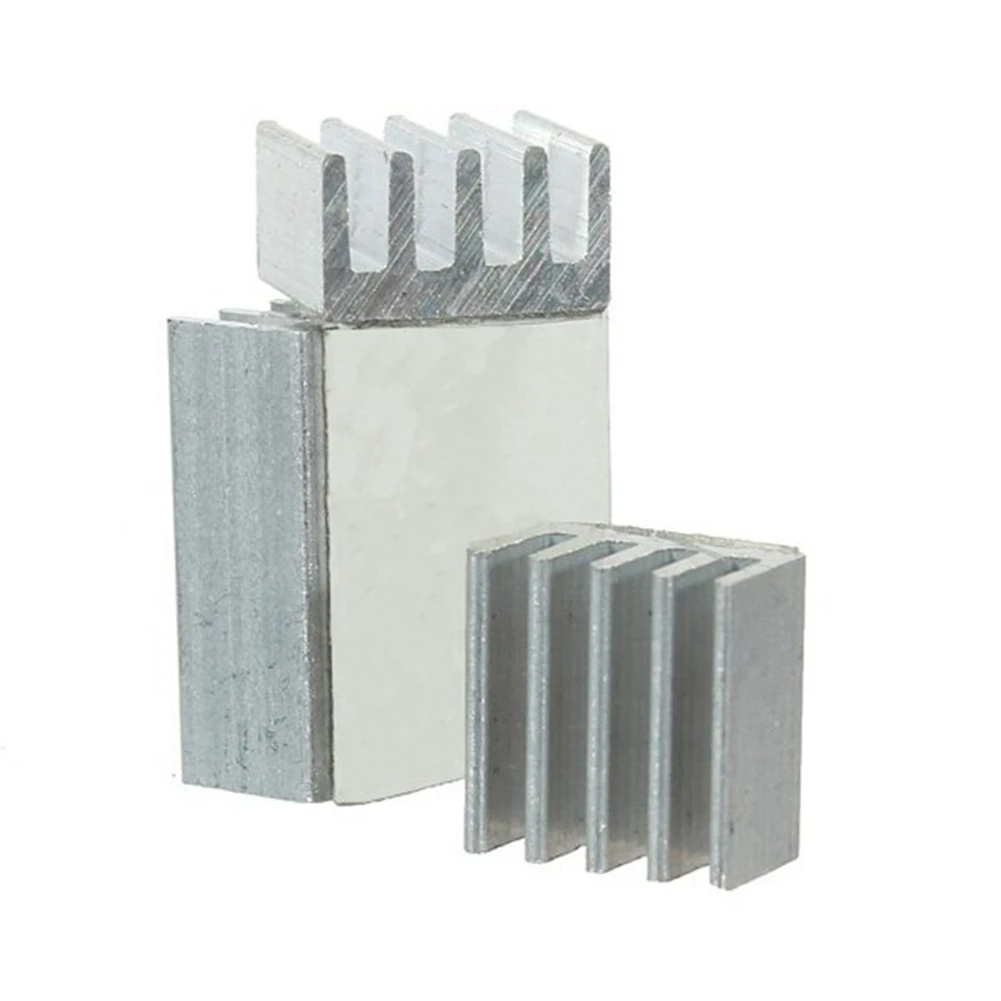 

Heatsink Aluminium Cooler 3 pcs Thermal Adhesive Pads for Raspberry Pi New