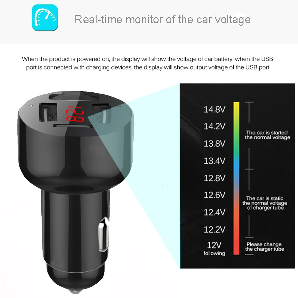 Bluetooth FM Transmitter 2