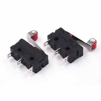 

100PCS Mini Micro Switch 3Pin With Roller Limit Switch