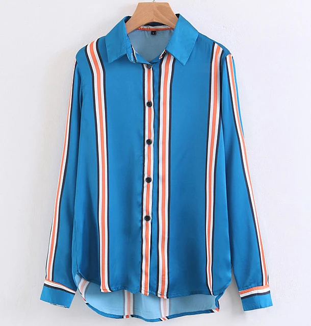 Silk striped shirt Clearance