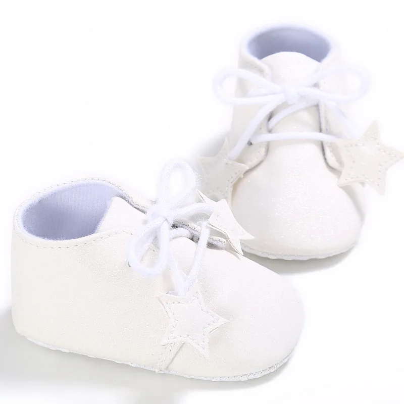Милая звезда 0 и 1 лет мужская и женская обувь для малышей четыре сезона мягкая подошва PU обувь для отдыха для малышей