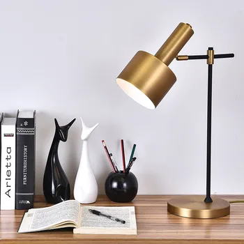 

Modern Glass Table Lamps Nordic Simple Bedroom Bedside Reading Desk Lamp Home Decoration LED Table Lights E27 Lamparas Lighting