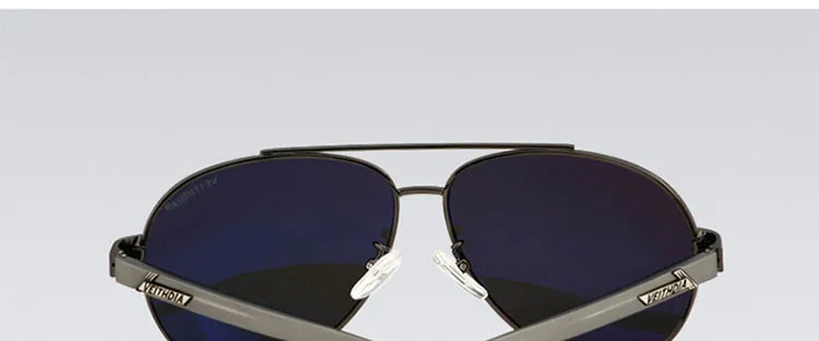 Мужские солнцезащитные очки VEITHDIA, из алюминиево-магниевого сплава с поляризационными стеклами, модель 2605
