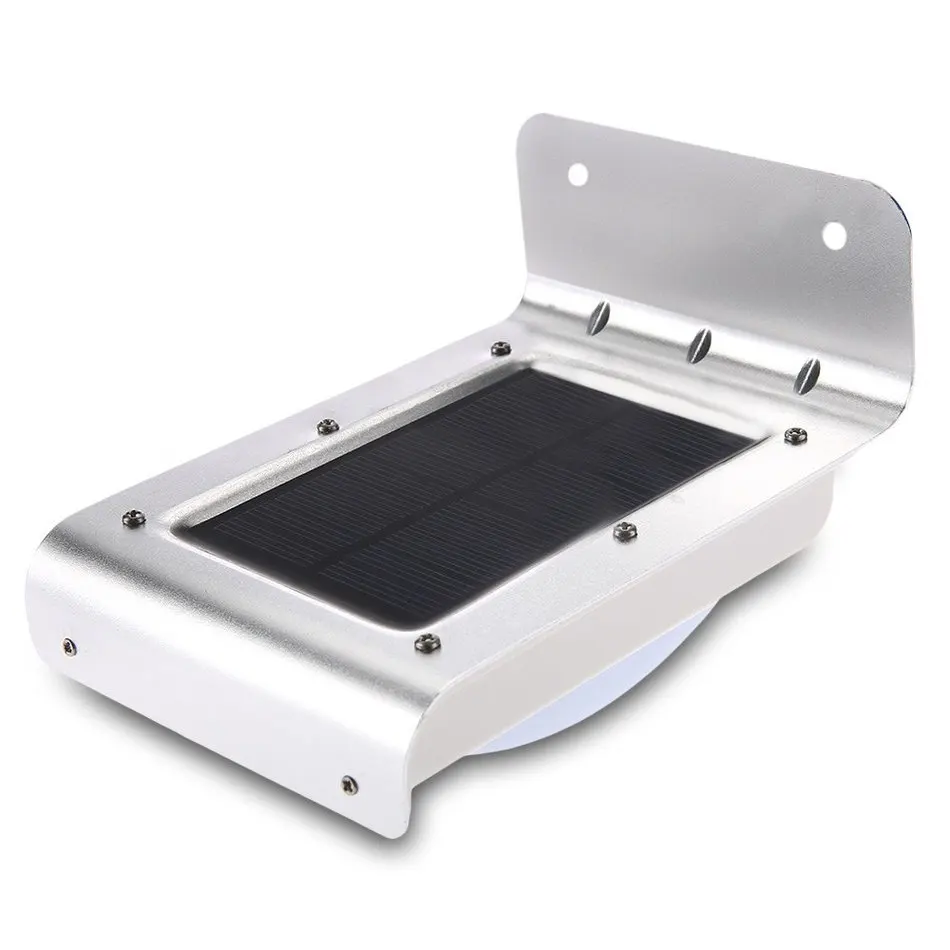 

16 LED Solar Power Street Light Light-control And Human Body Sensor Lamps Garden Security Lamp Outdoor Waterproof Wall Light