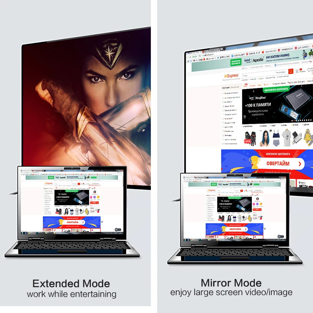 3 in 1 Mini DP DisplayPort to HDMI/DVI/VGA Display Port Cable Adapter for Apple MacBook Pro