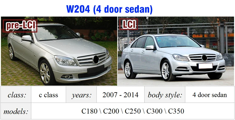 W204 4 двери автомобиля задний багажник спойлер крыло из углеродного волокна AEAMG стиль для c-класса W204 C180 C200 C260 C250 C300 C63AMG 2008-2013